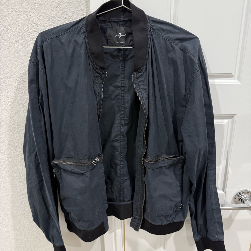 Men’s 7 for all mankind bomber jacket size small